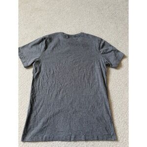 Pact‎ Organic Cotton Short Sleeve Crew Neck T-Shirt Charcoal Grey Mens Small